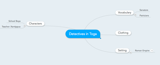 Detectives in Toga map